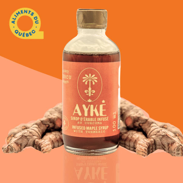 ayke maple syrup infused turmeric quebec made in canada